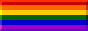 button with rainbow flag